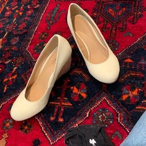 Nine west cork wedge